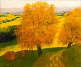 Eichen in der Provence by Uwe Herbst, Acryl/Leinwand, sold Jun 2026