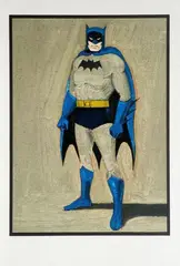 Batman by Mel Ramos, 2014, Farbholzschnitt, sold Jun 2026