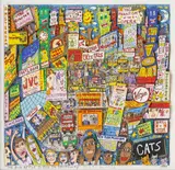 The Big Apple is Big on Broadway by James Rizzi, 1999, Farbsiebdruck in zwei Ebenen, sold Jun 2026