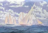 An der Wendemarke by Uwe Lütgen, Öl/Leinwand, sold Jun 2026