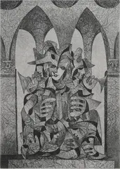 Untitled by Anatole Krasnyansky, Etching, offered May 2025