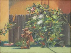 Untitled by Darrell Forney, Oil on Canvas. â€œBush, offered May 2025