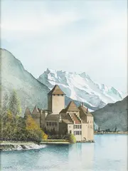 Untitled by Don Griffiths, Watercolor, offered Apr 2025