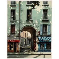 Untitled by Thomas Pradzynski, serigraph, sold Dec 2025