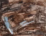 Untitled by Ram Kumar, 1980, Acrylic on paper, sold Apr 2024