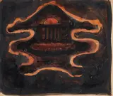 Untitled by Rabindranath Tagore, Ink on paper, sold Apr 2024
