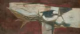 Untitled by Ram Kumar, Oil on canvas, sold Apr 2024
