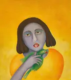 Untitled by Manjit Bawa, Oil on canvas, sold Apr 2024