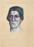 Untitled by Sudhir Patwardhan, 1983, Pastel on paper, sold Apr 2024