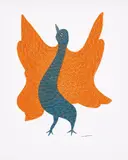 Untitled by Jangarh Singh Shyam, 2001, Acrylic on paper, sold Apr 2024