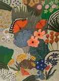 Untitled by Santoshi Shyam, Acrylic on canvas, sold May 2024