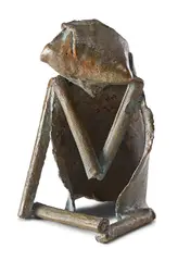 Pavement by Somnath Hore, Bronze, sold May 2024