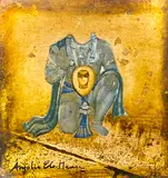 Untitled by Anjolie Ela Menon, Mixed media on masonite, sold May 2024