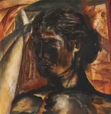 Untitled by Owais Husain, Oil on canvas, sold Jun 2024