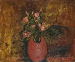 Still Life by B. Prabha, 1961, Oil on canvas, sold Jun 2024