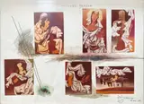 Mother Teresa by Maqbool Fida Husain, Mixed media on paper, sold Jun 2024