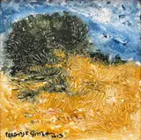 Landscape by Paramjit Singh, 2013, Acrylic on canvas, sold Jun 2024