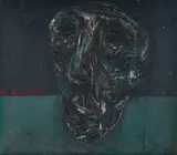 Untitled by Piraji Sagara, Oil on board, sold Jun 2024