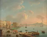 Vue de Naples by Jean-Baptiste-François Génillion, Huile sur toile (Toile d’origine), sold Sep 2026
