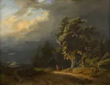 Le coup de vent by Pieter Kluyver, Huile sur toile, sold Sep 2026