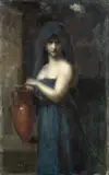 Rebecca. Etude ? by Jean-Jacques Henner, Huile sur toile (Toile d'origine), sold Sep 2026
