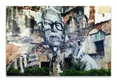 The Wrinkles of the City, La Havana, Rafael Lorenzo y Obdulia Manzano, 1 an après (artwork by JR, project by JR & Jose Parlà), Cuba – 2012 / 2015 by JR, Tirage photographique en couleurs monté sur dibond, plexiglas, sold Apr 2026