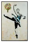 Danseuse étoile by Blek le Rat, 2012, Pochoir, peinture aérosol et acrylique sur toile, sold Apr 2026