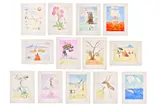 Les douze tribus d'Israël by Salvador Dalí, 1973, 13 drypoints, etchings and stencils in colors enhanced with watercolor; each signed and numbered with pencil, sold May 2026