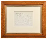 Famille de Saltimbanque by Pablo Picasso, 1933, Eau-forte en noir sur papier Montval au filigrane Picasso, sold May 2026