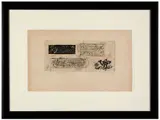Écritures by Pierre Alechinsky, 1952, Eau-forte en noir, sold May 2026