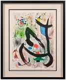 Les Voyants by Joan Miró, 1970, Lithographie en couleurs, sold May 2026