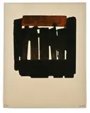 Eau-forte XXXVI by Pierre Soulages, 1979, Eau-forte en couleurs sur Vélin d'Arches, sold May 2026