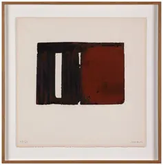 Eau-forte XXXVIII by Pierre Soulages, 1980, Eau-forte en couleurs, sold May 2026