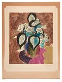 Feuillage en couleurs by Georges Braque, 1956, Lithographie en couleurs, sold May 2026