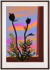 Early Morning (Untitled, 470) by David Hockney, 2009, Dessin sur IPhone imprimé sur papier, sold May 2026
