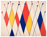 Un drôle de poisson by Alexander Calder, 1965, Lithographie en couleurs, sold May 2026
