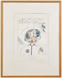 Union Square by Saul Steinberg, 1973, Lithographie en couleurs, sold May 2026