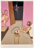 Oedipe et le Sphinx d'après Ingres by Francis Bacon, 1984, Lithographie en couleurs sur papier Arches, sold May 2026