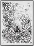 No Title 4 by Chiharu Shiota, 2016, Lithographie en noir sur Vélin d'Arches, sold May 2026