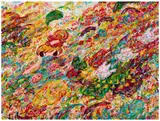Sans Titre by Ayako Rokkaku, 2022, Impression pigmentaire UV avec couche de vernis sérigraphique, sold May 2026