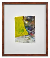 Forgotten memories by Amoako Boafo, 2016, Huile sur toile, sold Jun 2026