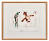 Alcoholic Blackout by Barthélémy Toguo, 2003, Aquarelle sur papier, sold Jun 2026