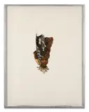 Riunite & Ice, collage #12 by Lorna Simpson, 2014, Collage sur papier, sold Jun 2026