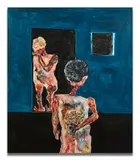Soif de consolation by Famakan Magassa, 2021, Acrylique sur toile, sold Jun 2026