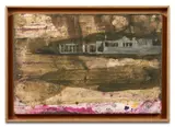 Paysage urbain by Denis Laget, 2007, Aquarelle sur carton fin fixé sur panneau en bois, sold Jun 2026