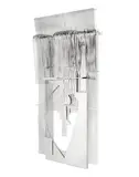 1974 by Tarik Kiswanson, 2016, Handwoven stainless steel, sold Jun 2026
