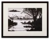 14,000 Yards (Souvenir de Riva after Corot) by Vik Muniz, 1999, Tirage argentique, sold Jun 2026