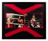 Ali met Foreman K.O., Kinshasa, Zaïre - 1974 (peint en 2010) by William Klein, Photographie contact peinte à l'acrylique sous encadrement, sold Jun 2026