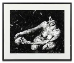 Laughter (Girl with skull) after Frantisek Drtikol by Vik Muniz, 1997, Tirage argentique, sold Jun 2026
