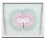 Sans titre by Lionel Estève, Nylon threads and plastic between two sheets of glass; signed on the back, sold Jun 2026